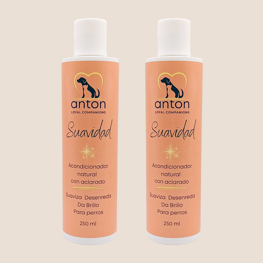 Acondicionador natural para el cuidado del pelaje de perros – Pack 2 x 250 ml_0