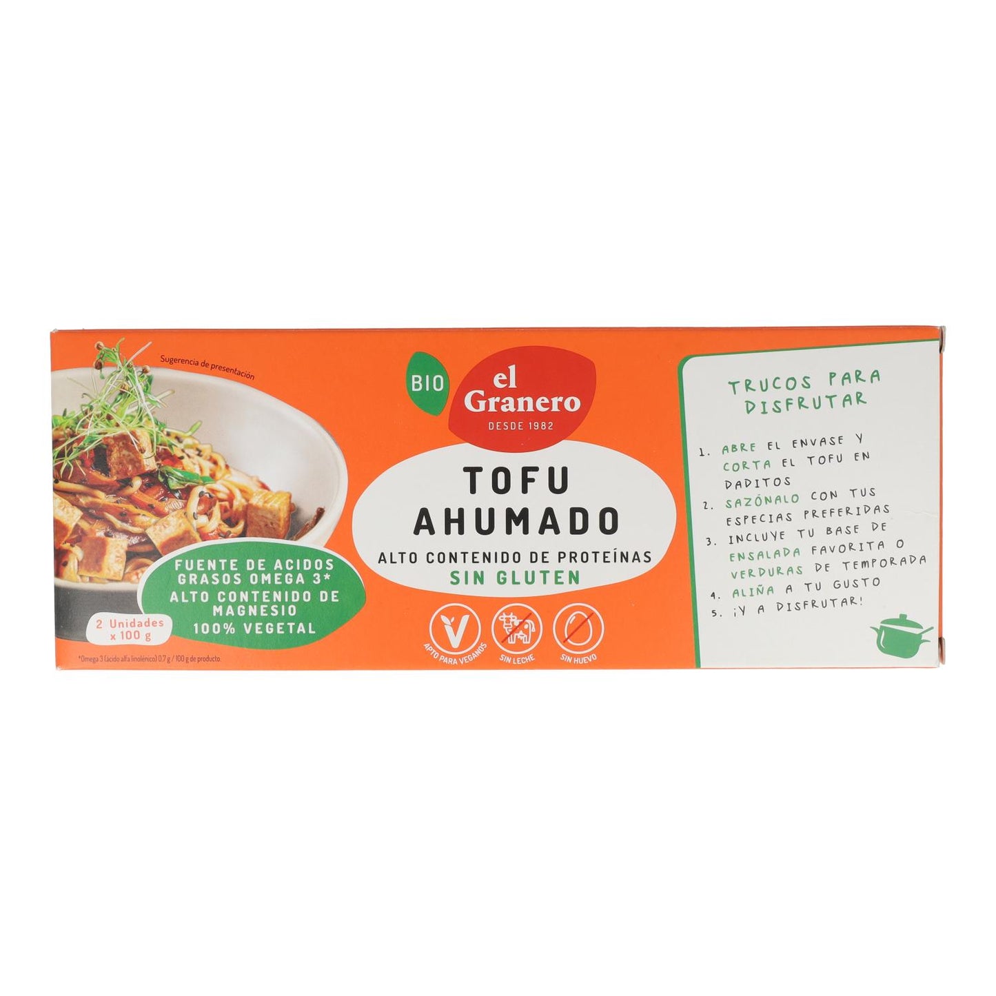 Tofu Fumado Biológico El Granero 200 gr