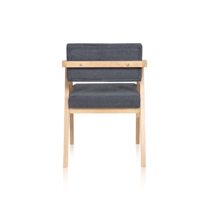 Silla De Comedor Astrid Tejido, Gris, 54 X 82 X 62_5