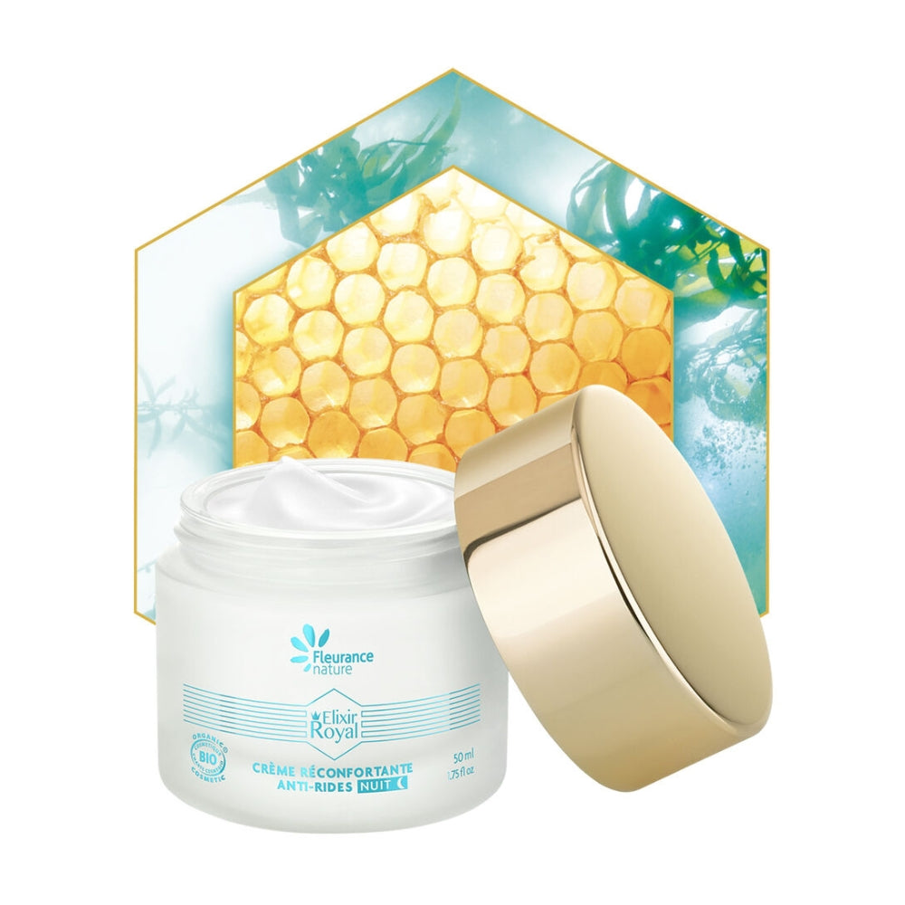 Elixir Royal Crema Reconfortante Antiarrugas Noche Fleurance Nature 50ml_1