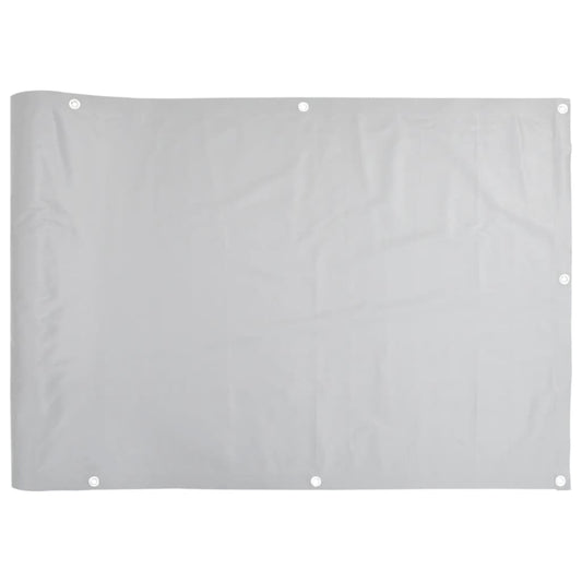 Pantalla De Privacidad De Balcón Pvc Gris 800x90 Cm / Vetonek_0