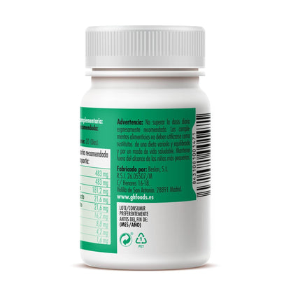 GHF Chá Verde, Chá Vermelho e Ananás 60 cápsulas 500 mg