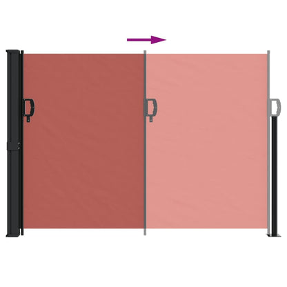 Vidaxl Toldo Lateral Retráctil Terracota 140x500 Cm_4