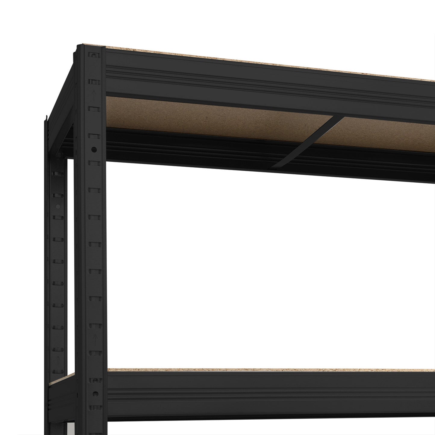 Pack 2 Estanterías Modulares Con 5 Baldas Ajustables 180x120x60cm 1250kg O91_3