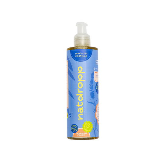 Jabón De Castilla Líquido Bio Lavanda Flash Natdropp 250ml_0