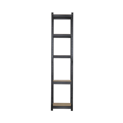 Pack 2 Estanterías Modulares Con 5 Baldas Ajustables 180x40x40cm 7house_1