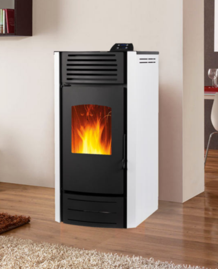 Estufa De Pellets Mekka Modelo Onyx Air 10_0