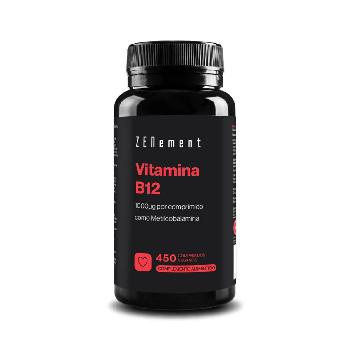 Vitamina B12 1000 mcg Zenement 450 comprimidos vegan