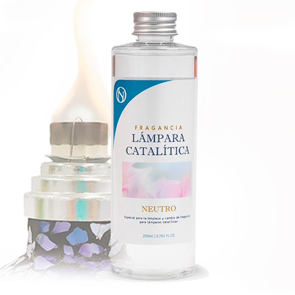Fragancia Neutra Para Lámpara Catalíticas (200ml) - Líquido Limpiador Neutro: Para Limpieza De Mechas Y Cambio De Aromas_0