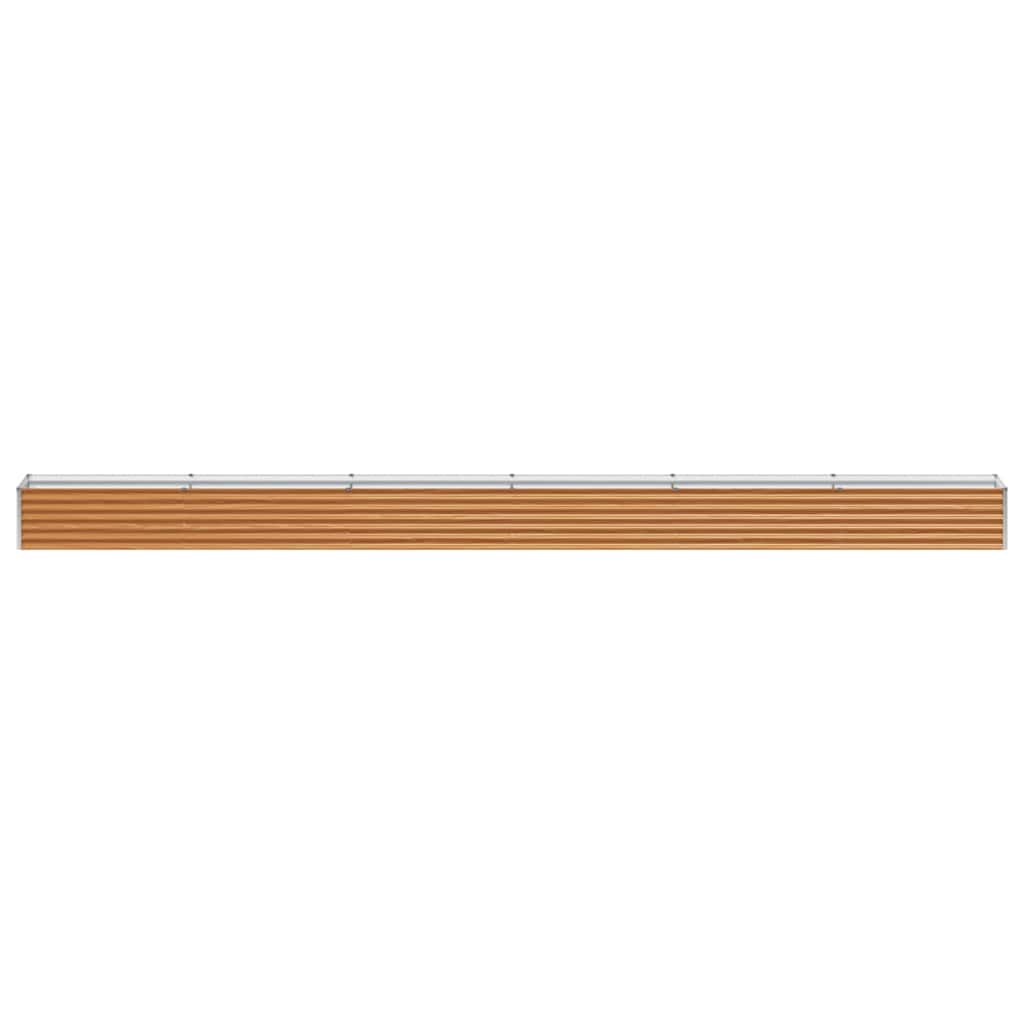 Arriate Elevado Marrón Claro 582 X 50 X 36 Cm Acero Galvanizado_4