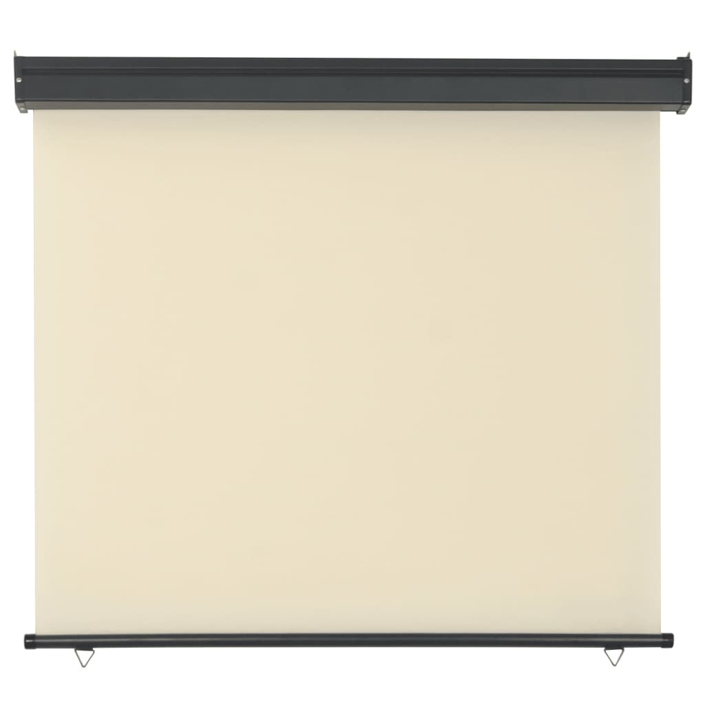 Vidaxl Toldo Lateral De Balcón Color Crema 122x250 Cm_3