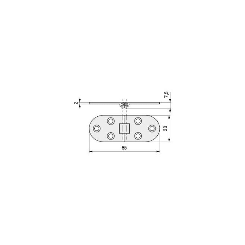Cerradura Ucem 4056-b-hb/65/ Derecha_2