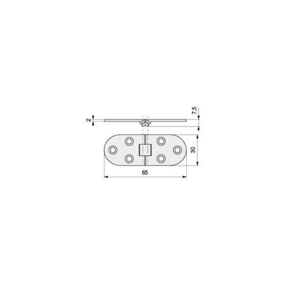 Cerradura Ucem 4056-b-hb/65/ Derecha_2