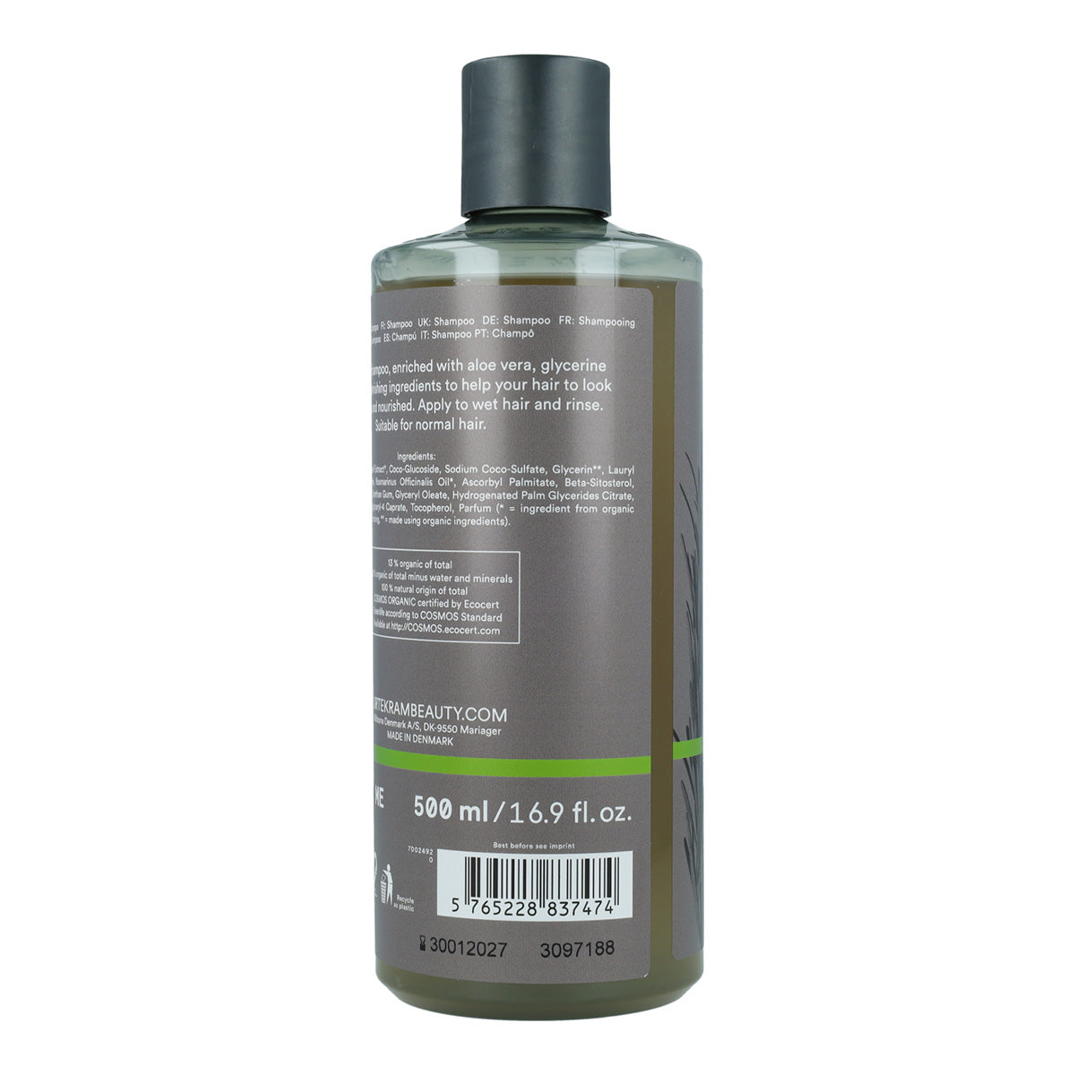 Urtekram Champô Alecrim para Cabelos Finos 500 ml