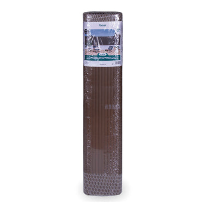 Cañizo Pvc Superior D/c Marrón - Perfecto Para Tu Jardín 2x5 M / Multicolor_2