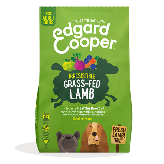 Ração para cães Edgard &amp; Cooper Cordeiro 7 kg