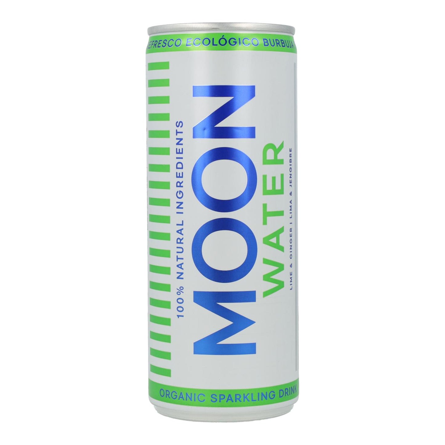 Refrigerante Bio Moon Water de Limão e Gengibre Lata de 33 cl 