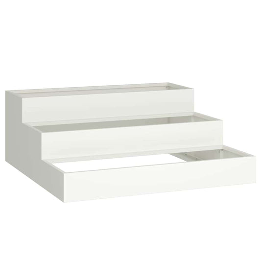 Macetero De Jardín 90 X 90 X 35 Cm Acero Laminado En Frío_0