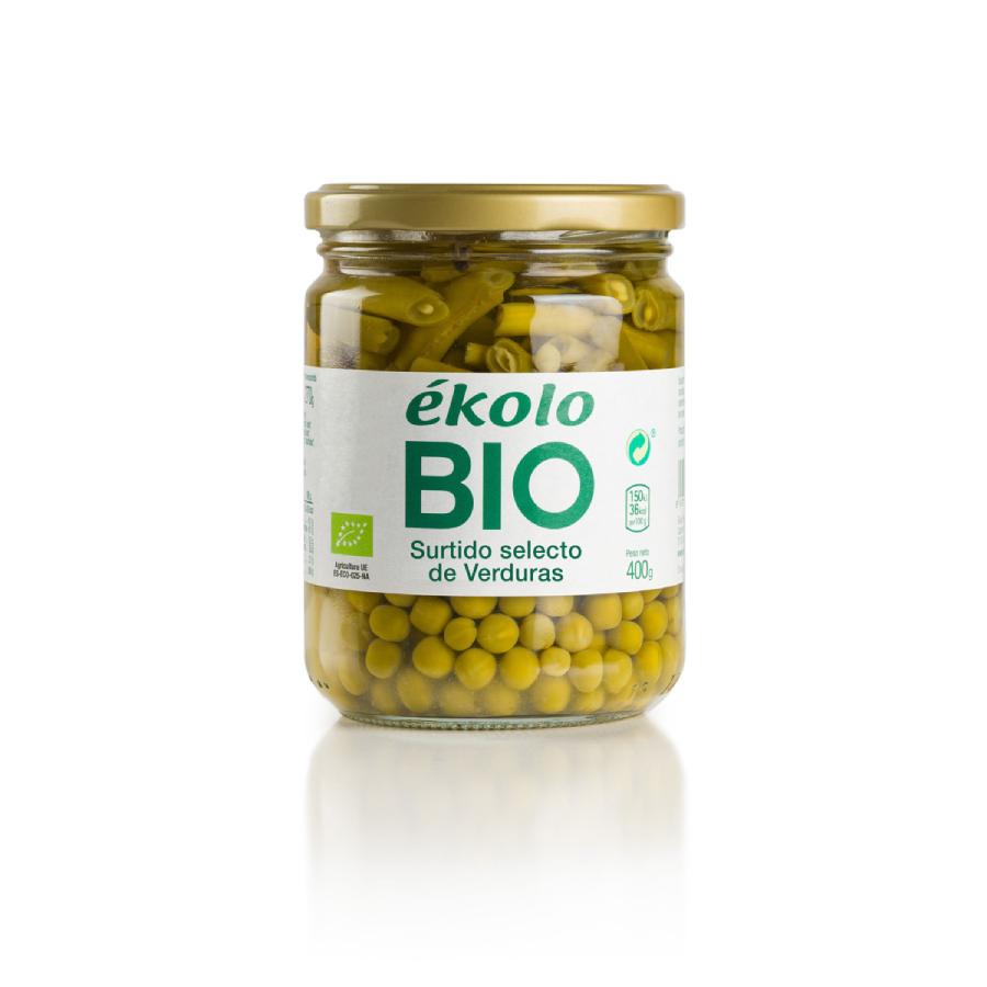 Sortido de Legumes em Conserva Selecto Organic Ékolo 400 g