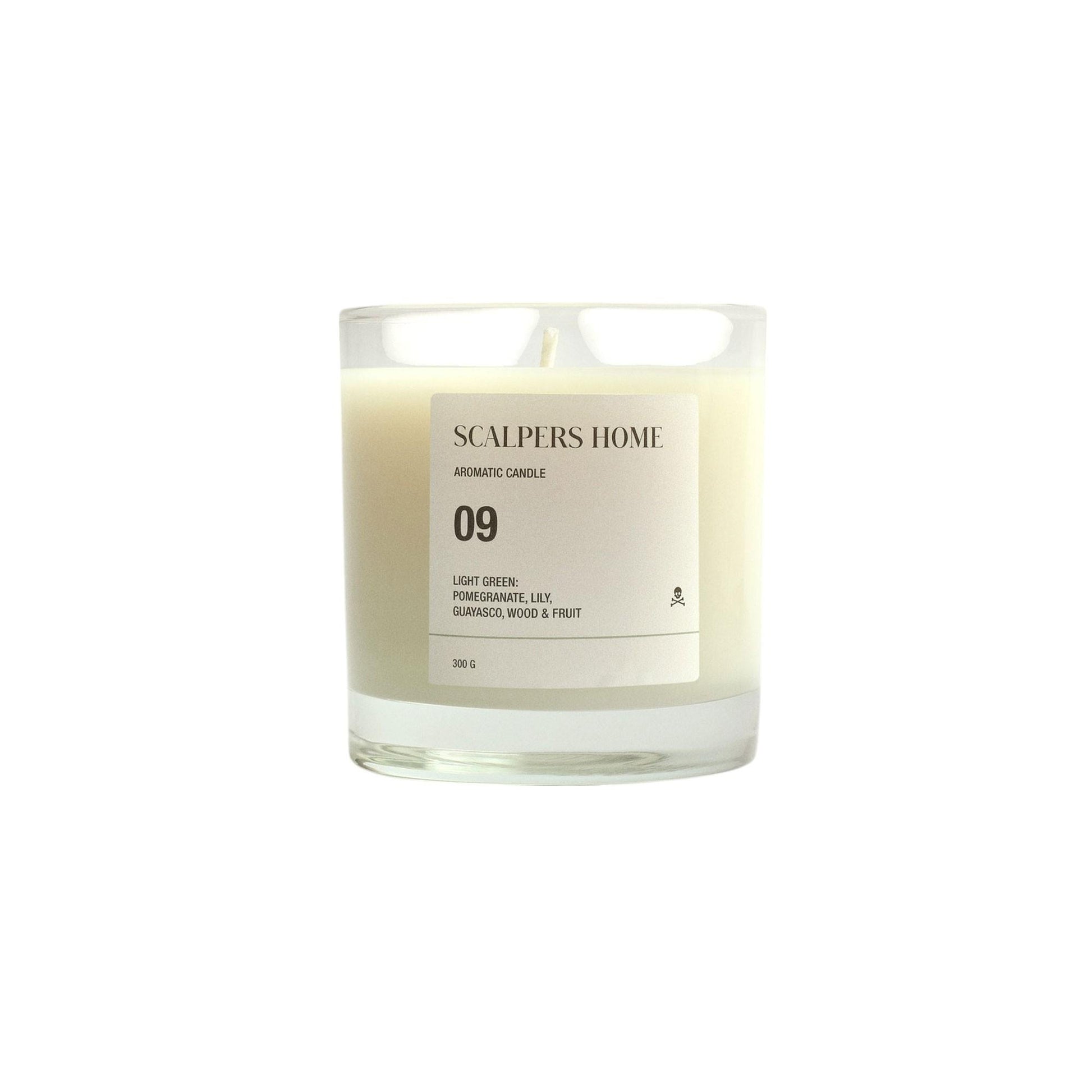 Vela Aromática 300gr Light Green Scalpers_0