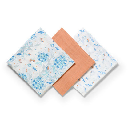Babyono Pack 3 Muselinas Natural Algodón 70x70 Cm | Suavidad Imprescindible Para Cada Día_3
