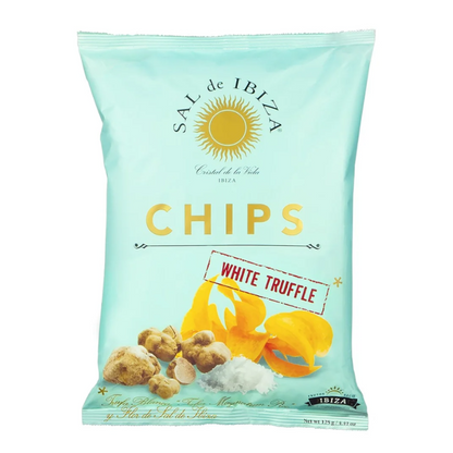 Chips de Batata com Trufa Branca e Sal de Ibiza 125 g