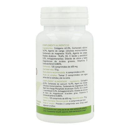 Colagénio com magnésio, vitamina C e D Plantapol 120 comprimidos