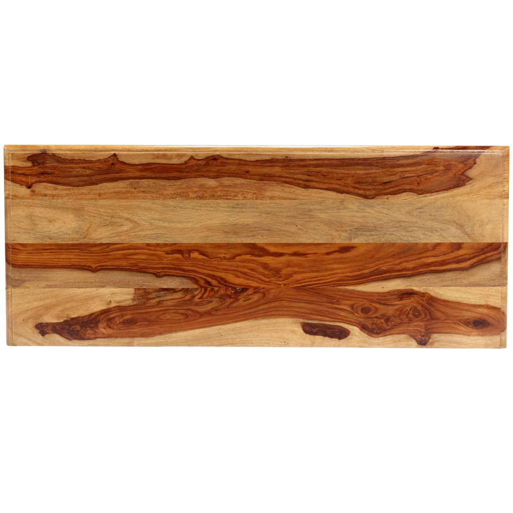 Mesa Consola De Madera Maciza De Sheesham 100x40x75 Cm_3