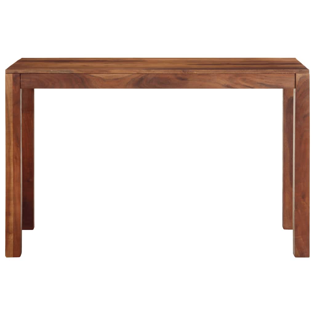 Mesa De Comedor Madera Maciza 120x60x76 Cm Acacia_0
