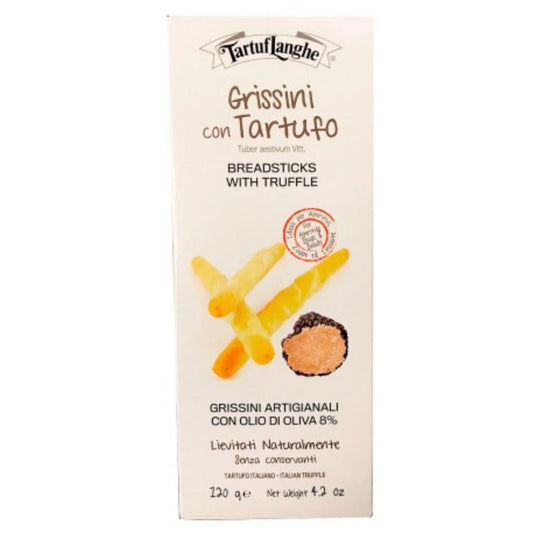 Pãozinhos Grissini com Trufa Preta Tartuflanghe 120g