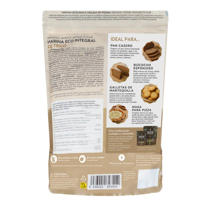 Farinha de Trigo Integral Eco Planeta Huerto 800 g