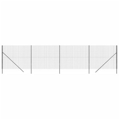Cerca De Alambre De Acero Galvanizado Gris Antracita 1,6x10 M / Vetonek_1