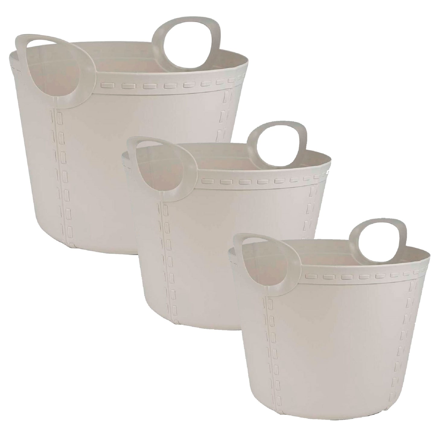 3x Life Story Cesto Craft 40l+25l+15l Light Grey_0
