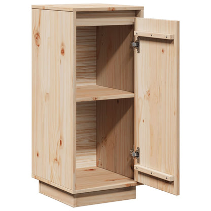 Aparador De Madera Maciza De Pino 31,5x34x75 Cm / Vetonek_4