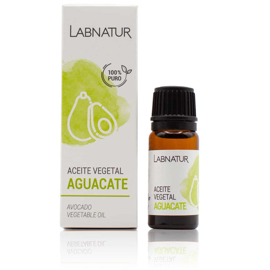 Aceite Vegetal de Aguacate 100% Puro Labnatur 10 ml | Nutre, Hidrata y Suaviza | Rostro, Cuerpo y Cabello | Vegano_0