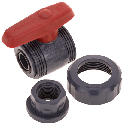 Válvula De Esfera De Pvc Con Rosca Hembra De 1/2“ Para Sistema De Riego_2