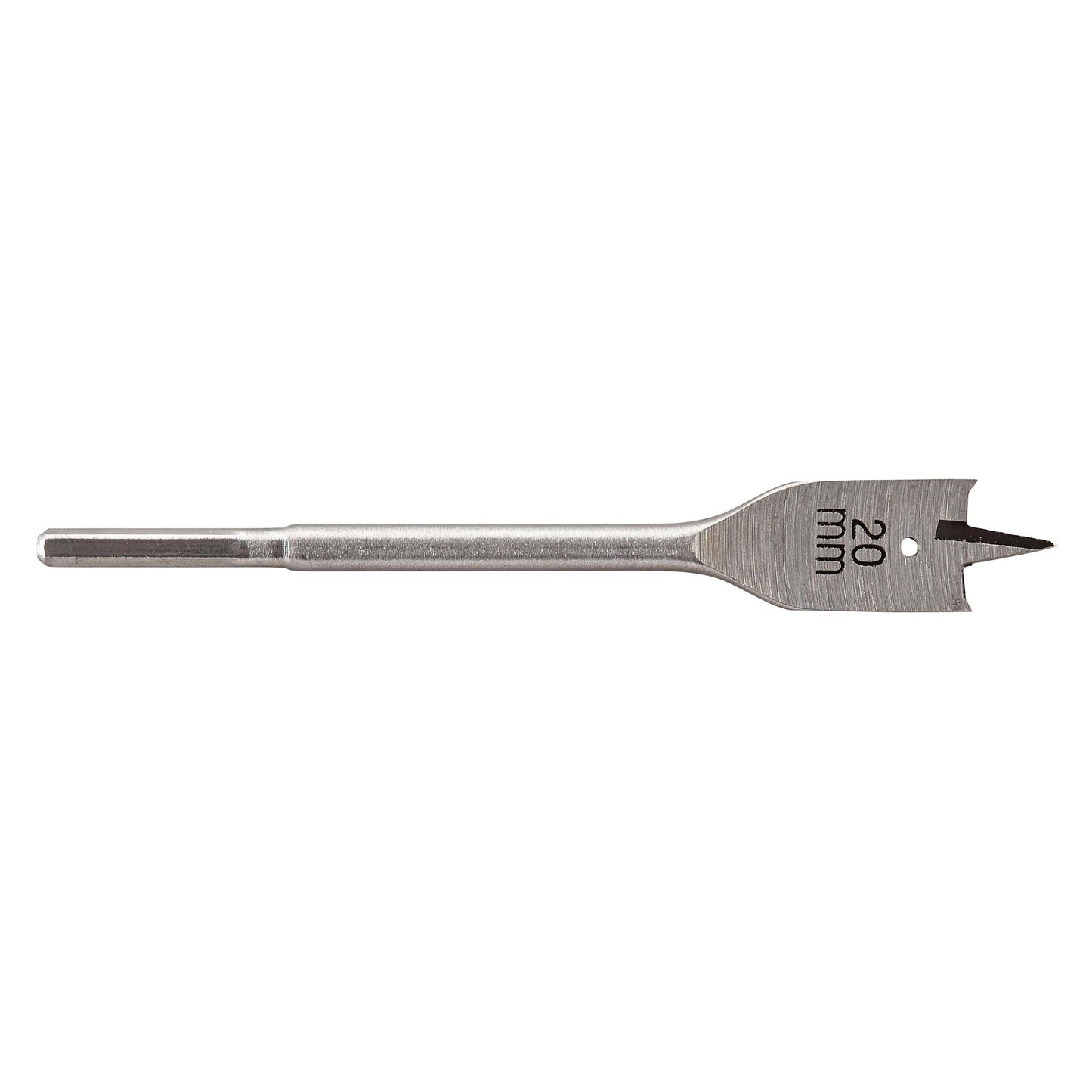 1 broca de fresagem plana Wolfcraft haste sextavada de 152 mm