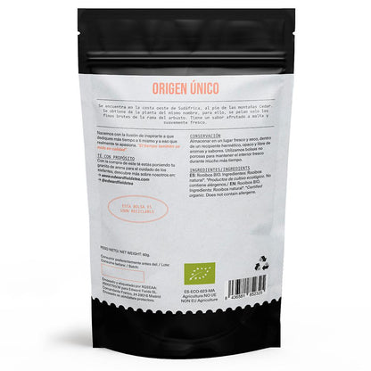 Infusão a granel de Rooibos biológico Edward Fields 60g