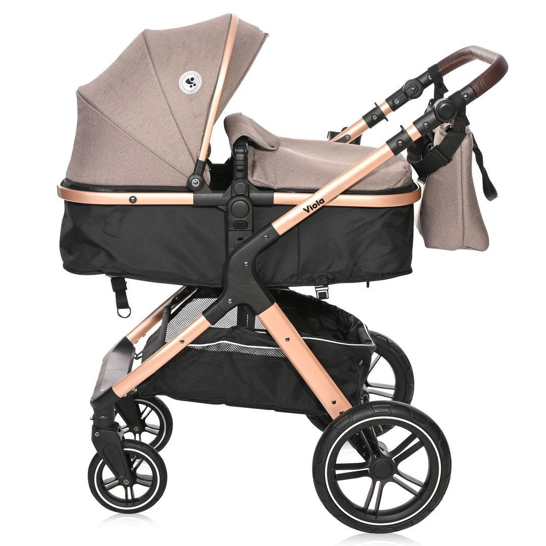 Carrito De Bebé Trío Viola Hasta 22 Kg Pearl Beige_1