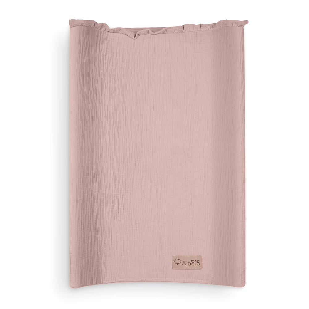 Funda De Cambiador Muselia Algodón 100% Cotton Color Rosa_0