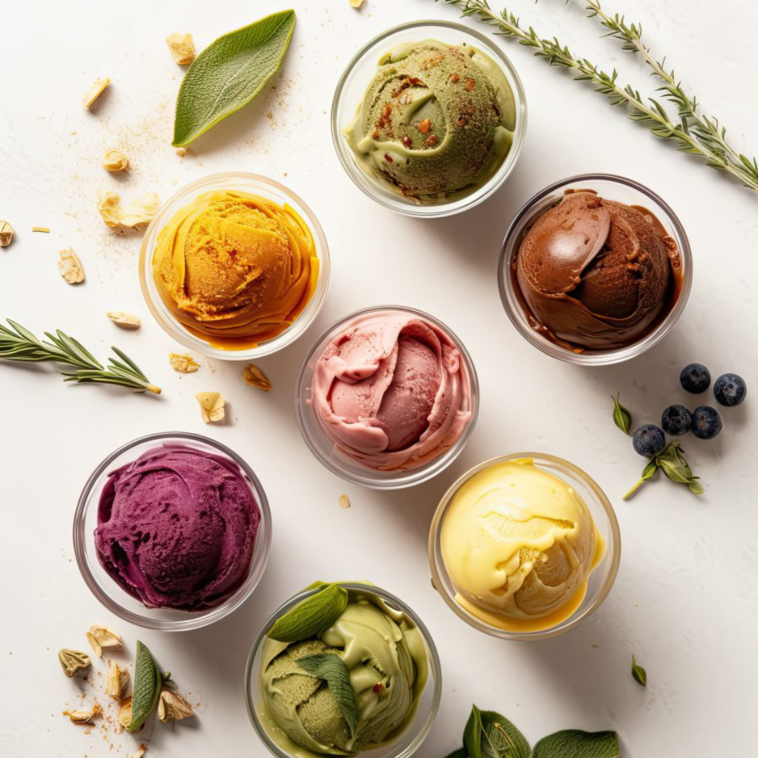 Pack Mix Helados Artesanos Eco Sin Gluten Sin Lactosa Ni Azúcar Refinado Chocolate, Vainilla Runakay 6x460ml/400g_2