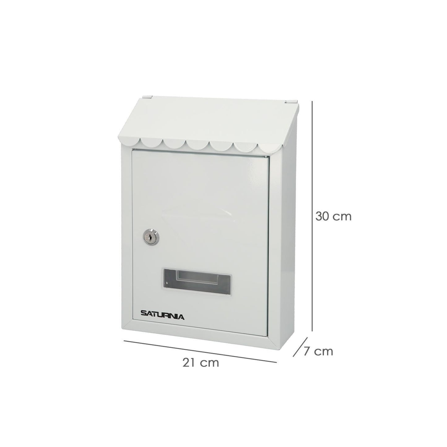 Buzon Exterior 205 X 300 X 70 Mm. Blanco_1