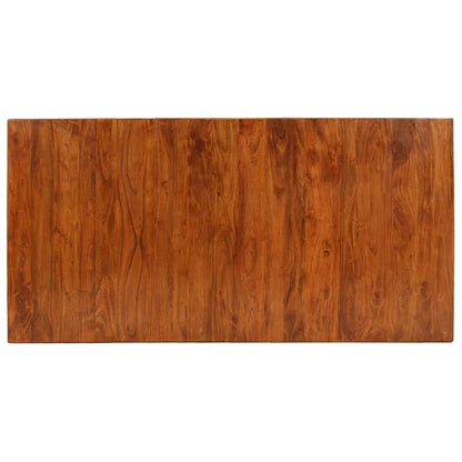 Mesa De Comedor De Madera Maciza 180x90x76 Cm_1