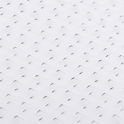 Toldo Para Balcón Ratán Sintético Blanco 1000x90 Cm / Vetonek_5