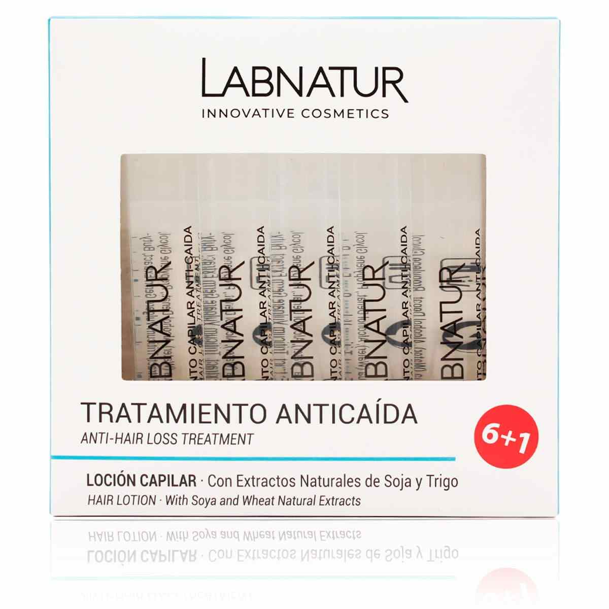Ampollas Anticaída Labnatur 7 unidades | Soja y Trigo | Fortalece y Revitaliza el Cabello Débil | Vegano_0