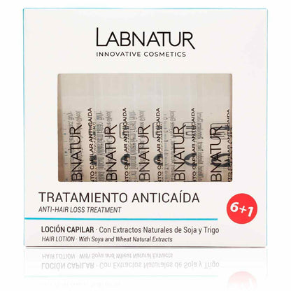 Ampollas Anticaída Labnatur 7 unidades | Soja y Trigo | Fortalece y Revitaliza el Cabello Débil | Vegano_0