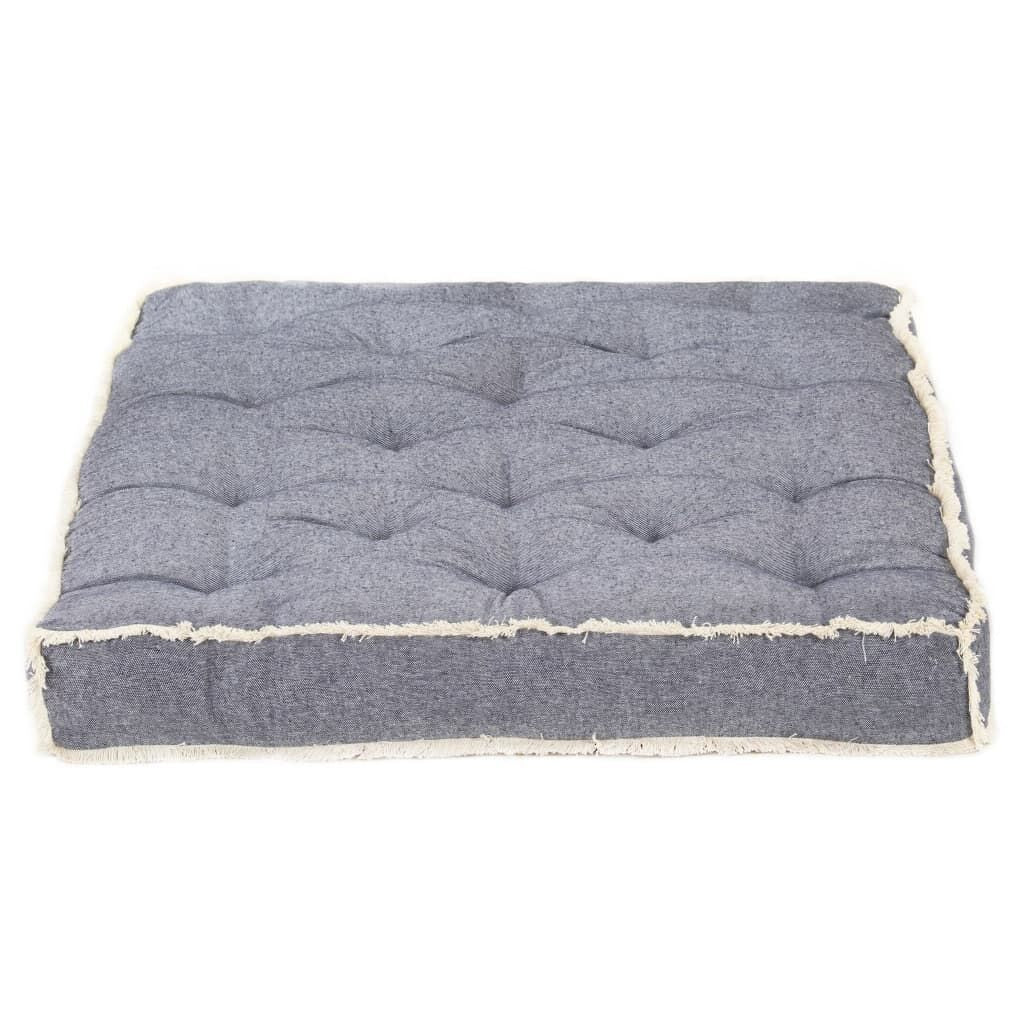 Vidaxl Cojín Para Sofá De Palets Azul 120x80x10 Cm_3