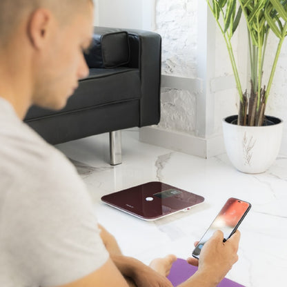 Cecotec Báscula De Baño Con App Surface Precision 10400 Smart Healthy Vision Garnet_2