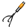 Cultivador alemão Fiskars QuickFit de 3 dentes