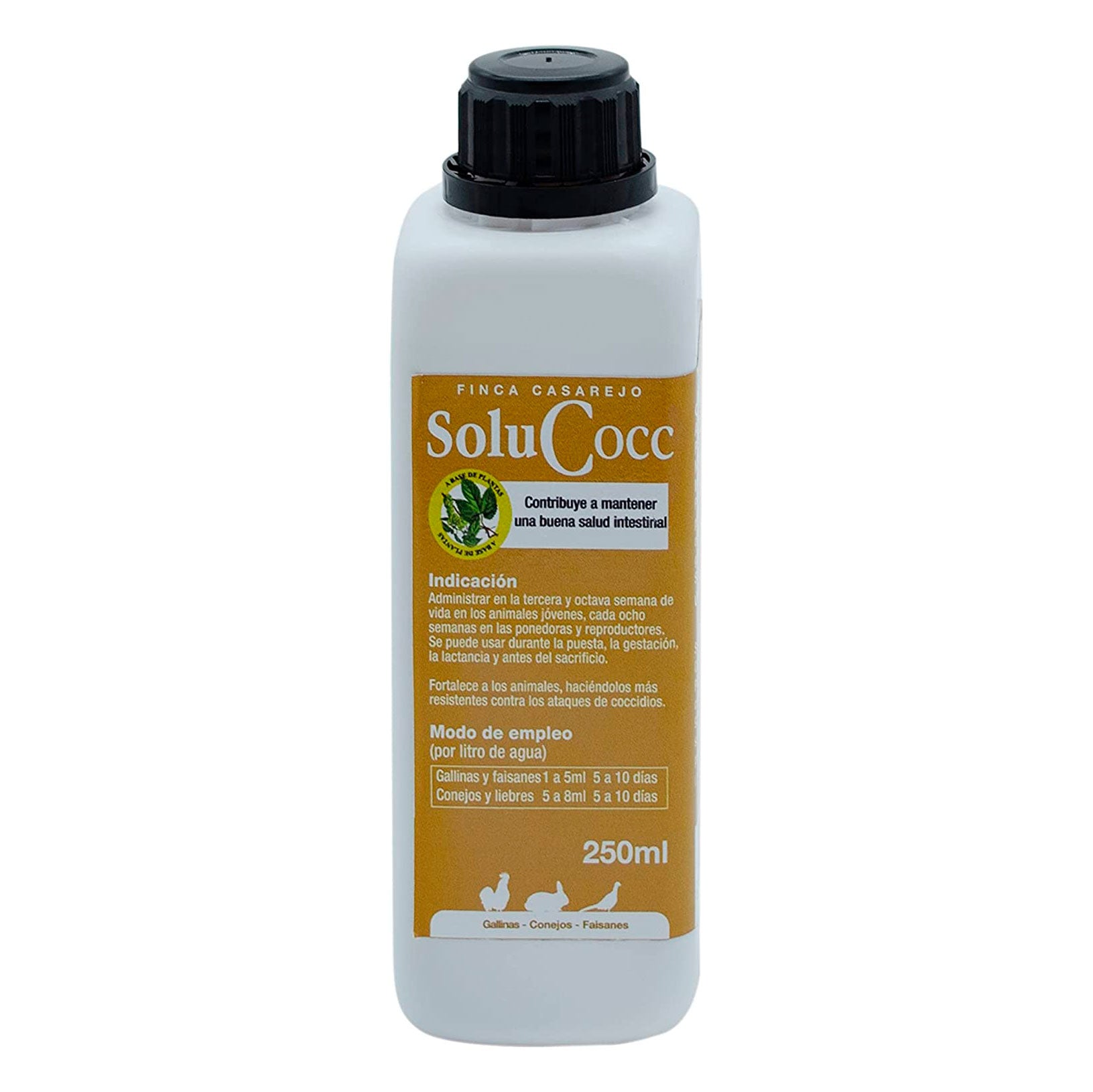 Pack - Previene Coccidios Y Vermes En Gallinas, Faisanes, Conejos - Vitaminas Naturales Para Animales - 250ml_3